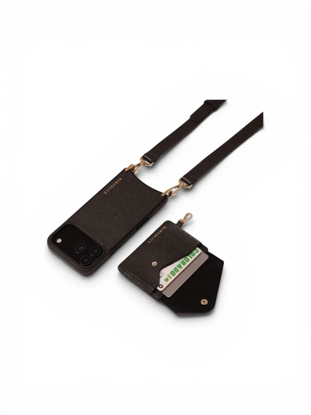 New BANDOLIER Remi Magnet Removable Wallet Crossbody Phone Case in iPhone 15 Pro